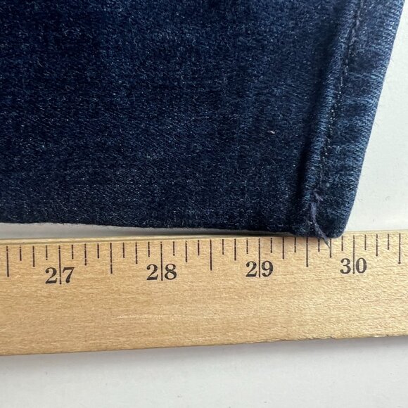 MOTHER Women's Skinny Jeans - Dark Blue - Picture 12 of 16